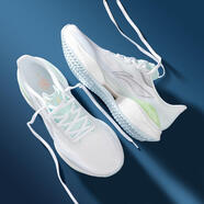 李寧（LI-NING）跑步鞋男鞋2025新款超輕22代春夏網(wǎng)面透氣運(yùn)動(dòng)鞋中考體測(cè)跑鞋 超輕22代 ARBV001-22 水族綠 42