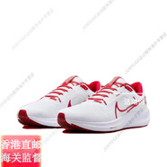 耐克（NIKE）AirZoomegasus40男女緩震防滑耐磨跑鞋F(xiàn)J2844-100官方旗艦正品 FJ2844-100)紅白 42.5