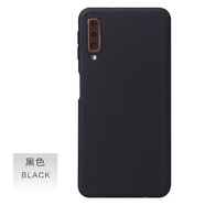 酷跑哥適用三星A72018A750手機殼A92018磨砂糖果色tpu全包保護套軟殼 黑色 A52017A520