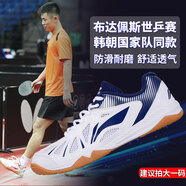 李寧乒乓球鞋男女款運動鞋 國家隊透氣防滑 白藍(lán) 41