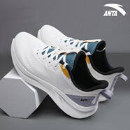 anta kids黑武士男鞋夏季新款青少年學(xué)生透氣運動(dòng)鞋男款休閑鞋跑步鞋子 5514-4象牙白/基礎黑/織霧綠 39