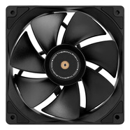 Thermalright(利民) TL-G12RB 黑色12cm機(jī)箱風(fēng)扇 液壓軸承 4PIN PWM風(fēng)扇 串接PWM接頭 反出風(fēng)設(shè)計(jì) 1500調(diào)速風(fēng)扇