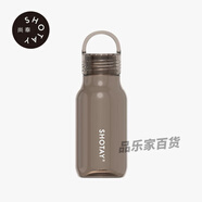 尚泰tritan水杯高顏值透明口袋杯男女耐高溫塑料杯學生防摔杯子 咖色- 430ml