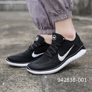 耐克（NIKE）男鞋夏季新款FREE RN 5.0赤足飛耐磨運動鞋跑步鞋CZ1884-001 942838-001【Free Flyknit】 40.5