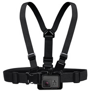TELESIN(泰迅)適配gopro胸帶大疆a(chǎn)ction4 5pro胸帶運動相機胸前固定insta360第一視角拍攝支架
