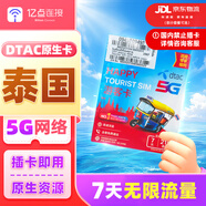 泰國電話卡DTAC/TRUE/AIS/happy卡5G網(wǎng)絡高速上網(wǎng)卡無限流量可選 7天無限流量+DTAC原生 上網(wǎng)卡