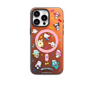三麗鷗（SANRIO）凱蒂貓周年派對(duì)限定版適用磁吸手機(jī)殼蘋果卡通女生手機(jī)套明星同款 [50周年限定版強(qiáng)力磁吸] iPhone15Pro