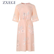 ZXEGI福袋發(fā)貨發(fā)清倉襯衫女士高端連衣裙等199元 9633粉色口袋款S