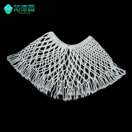 YWZR卿本佳人漢服明制配飾女流蘇云肩古風(fēng)仿珍珠婚紗禮服旗袍披肩外搭 四珠領(lǐng)云肩