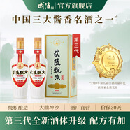 武陵酒  經(jīng)典飄香53度醬香型白酒整箱裝 湖南名酒 自飲禮贈品質(zhì)口糧 53度 500mL 2瓶 *第三代飄香對酒裝