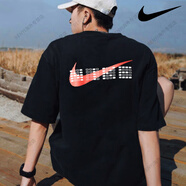 耐克（NIKE）T恤男短袖運(yùn)動半袖夏季男士體恤AR官方旗艦正品 HF6594-010/答題卡全對/ L
