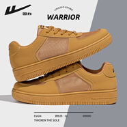 回力女鞋小白鞋女2025新款秋冬百搭運動(dòng)鞋子女透氣厚底男女情侶板鞋 土黃色【清爽透氣】 39