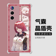 卡歐丹適用努比亞紅魔10air手機殼防摔紅魔10pro+軟殼明日方舟nubia紅魔10Air保護套nx779j動(dòng)漫透明9spro 邊框能天使-氣囊 紅魔Mars