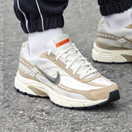 耐克（NIKE）官方艦店男鞋 2025秋季新款正品復古休閑鞋運動(dòng)鞋厚底老爹鞋子男 INITIATOR/潮流跑鞋/白棕 40.5