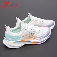 特步（XTEP）男鞋運(yùn)動(dòng)鞋子男動(dòng)力巢秋季減震7代新款跑步鞋男輕便跑鞋 白綠 45