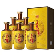 五糧液五糧醇09第三代50度500ml*6瓶整箱濃香型純糧白酒 50度 500mL 6瓶 五糧醇金裝