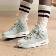 耐克（NIKE）女鞋男鞋AJ4綠色低幫Air Jordan 4 Retro復(fù)古透氣運(yùn)動(dòng)鞋子籃球鞋 HV0823-003 44.5