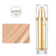 雅邦多肽不脫妝粉底液水潤遮瑕膏持久控油bb霜混干定妝奶油肌不卡 自然色 30ml