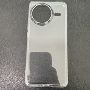 小米（MI）適配紅米k80原廠(chǎng)原裝原配手機殼防摔裸機感軟硅膠高顏值清水套半包大孔小米redmiK80pro透明保護套 紅米 K80 Pro 透明大孔軟殼+屏幕膜
