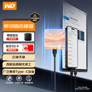 西部數據（WD）移動(dòng)固態(tài)硬盤(pán)（PSSD）Elements SE新元素SSD 便攜迷你 個(gè)性企業(yè)定制 手機直連筆記本電腦外接 云景天章 1TB
