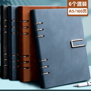 法拉蒙（faramon）a4活頁(yè)筆記本可拆卸大號2026年新款記事本商務(wù)加厚本子大學(xué)生考研B5可定制 優(yōu)惠款-A5/6本混裝-共1920頁(yè)