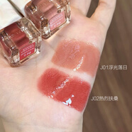 測(cè)試胖東來代購(gòu) Mistine蜜絲婷唇釉口紅鏡面水光唇蜜不掉色裸色 J01+J02（疊涂木質(zhì)玫瑰調(diào)）