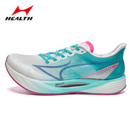 海爾斯KM3全掌碳板跑鞋學(xué)生中高考體育田徑訓練比賽專(zhuān)用競速跑鞋 KM3PRO-海天藍建議拍大一碼 43