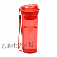 特百惠 NICE水杯晶彩茶韻隨手杯400ml男女生學(xué)生運動(dòng)泡茶戶(hù)外便攜 晶彩石榴紅400ml