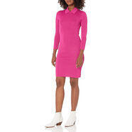Trina Turk女式有領(lǐng)毛衣連衣裙 粉紅色 Small