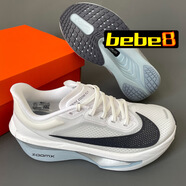 耐克（NIKE）bebe8 耐克 ZOOM Fly 6 男女子運(yùn)動跑鞋 氣墊馬拉松長跑 跑步鞋 白黑女FN8455-104 36