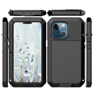艾風(fēng)格蘋(píng)果14手機殼13pro max三防殼鎧甲保護硅膠套iPhone12mini 11 SE 蘋(píng)果三防鎧甲[經(jīng)典黑] iPhone6sPlus