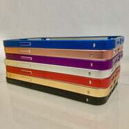 其他家個(gè)性鋁合金iphone12mini金屬邊框適用蘋(píng)果12Promax裸機(jī)手機(jī)殼 金色金屬邊框 iphone6S