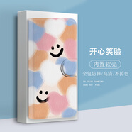 水草人翻蓋皮套適用三星s9+防摔m35手機(jī)殼a34保護(hù)套m34 開心笑臉皮套 三星GalaxyS7 Edge