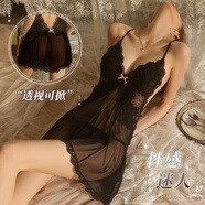 曼煙情趣內(nèi)衣用品性感睡衣透明丁字褲夫妻刺激高檔約會sm羞恥睡裙9564