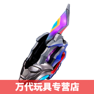 萬代 羅布奧特曼回旋水晶陀螺儀變身器豪華版德凱閃光劍玩具 DX德凱閃光劍變身器70287中文5卡