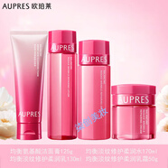 歐珀萊（AUPRES）均衡淡紋修護(hù)洗面奶水乳霜套裝保濕緊致淡化細(xì)紋女護(hù)膚品生日禮物 洗面奶+爽膚水+乳+面霜