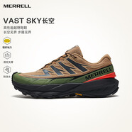 邁樂(lè )（Merrell）運動(dòng)戶(hù)外越野跑鞋VAST SKY長(cháng)空男女款防滑耐磨輕量跑山鞋越野鞋 MR2325101-05棕綠 41