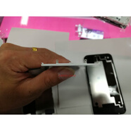 優(yōu)選適配蘋果/4s拆機后蓋 iphone4s手機后殼 鋼化玻璃電池背殼 4后蓋代+工具 備注顏黑色 外殼