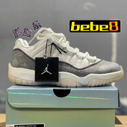 耐克（NIKE）bebe8【嚴(yán)選好物】AJ11 Air Jordan 11 Low男女子低幫休閑籃球鞋 蛇年撕撕樂HQ7000-001 42