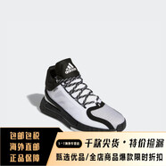 阿迪達斯 （adidas）羅斯11代簽名版中幫籃球運動鞋男子 白/一號黑 39