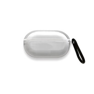 飾卓適用于Sony索尼AM-TW02夾耳式保護(hù)套索尼ambie耳環(huán)式骨傳導(dǎo)AM-TW01藍(lán)牙耳機(jī)套卡通保護(hù)殼女款軟殼 【透明殼+掛鉤】 索尼AM-TW02【1:1原版】