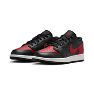 耐克（NIKE）Air Jordan 1 Low AJ1情人節(jié) 黑白粉低幫板鞋 運(yùn)動(dòng)鞋 女鞋 553560-067 36
