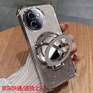 恒浩達vivoy200i手機殼vivo保護y200t硅膠套V2354A鏡頭全包防摔V2353DA透明軟殼voy新款女voviy帶鏡子t5g 氣質(zhì)銀【自帶鏡頭膜】贈全屏鋼膜+補妝鏡支架 vivo Y20