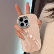 D款感閃鉆好運錦鯉適用iPhone15/14promax手機殼蘋(píng)果13軟殼小米12新女VIVO小米華為蘋(píng)果OPPO手機殼 鏡框小胖妹古董白-M795閃鉆 iPhone6sPlus