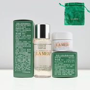 _dm國內專(zhuān)柜LAMER精粹液潔面面霜煥膚水中小樣套裝日常護理 2件套 煥膚水30ml+面霜7ml 送海藍之謎9