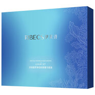 伊貝詩RIBECS深海凝萃彈潤潔面乳100g+保濕水130ml+嫩膚乳100g+嬌顏霜 (潔面+水+乳+霜+精華液+眼霜)