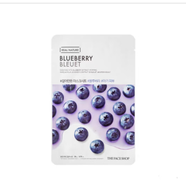 菲詩(shī)小鋪?lái)n國本土專(zhuān)柜韓國菲詩(shī)小鋪面膜貼補水保濕亮白護理毛孔修復清潔 藍莓嫩膚提亮10片