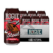 羅格（Rogue）美國進(jìn)口精釀啤酒 壞家伙IPA榛子棕色艾爾 雙倍巧克力世濤 473mL 6罐