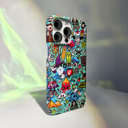 meskins 潮牌適用蘋果iphone16promax手機(jī)殼plus男女新款防摔超薄殼15promax保護(hù)殼外殼定制鏡頭14Pro散熱 【全彩殼】152 iPhone16promax