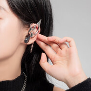 【耳飾套裝】華為 FreeBuds 6 悅彰耳機適用YURITAN愛(ài)之刃系列耳掛配飾星空黑耳機+愛(ài)之刃系列耳飾